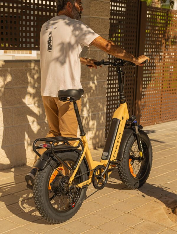 Bicicleta Plegable Dakar Negra - Imagen 12